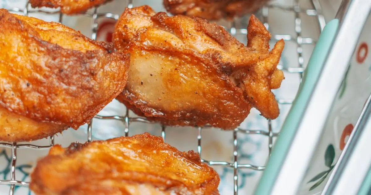 A big basket of fried chicken wings for sharing - Wingstop game day order: how to feed a crowd